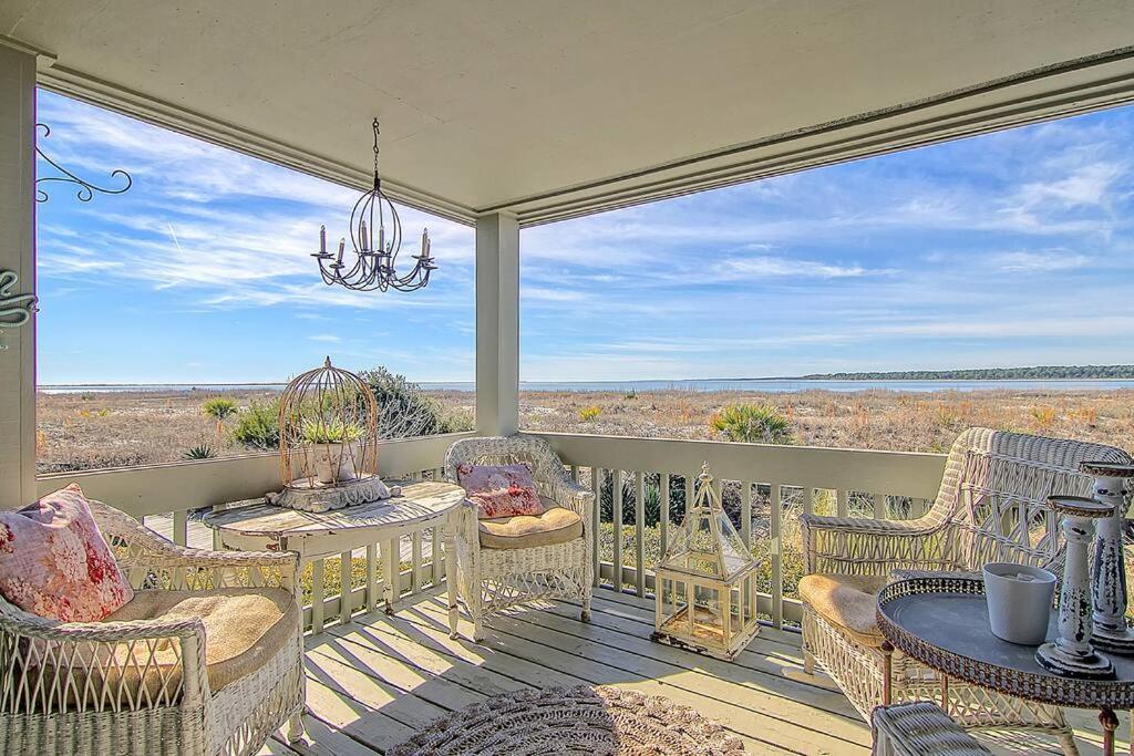 Luxury Seabrook Beachfront W/Spectacular Sunsets المظهر الخارجي الصورة